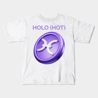 HOLO (HOT) cryptocurrency Kids T-Shirt